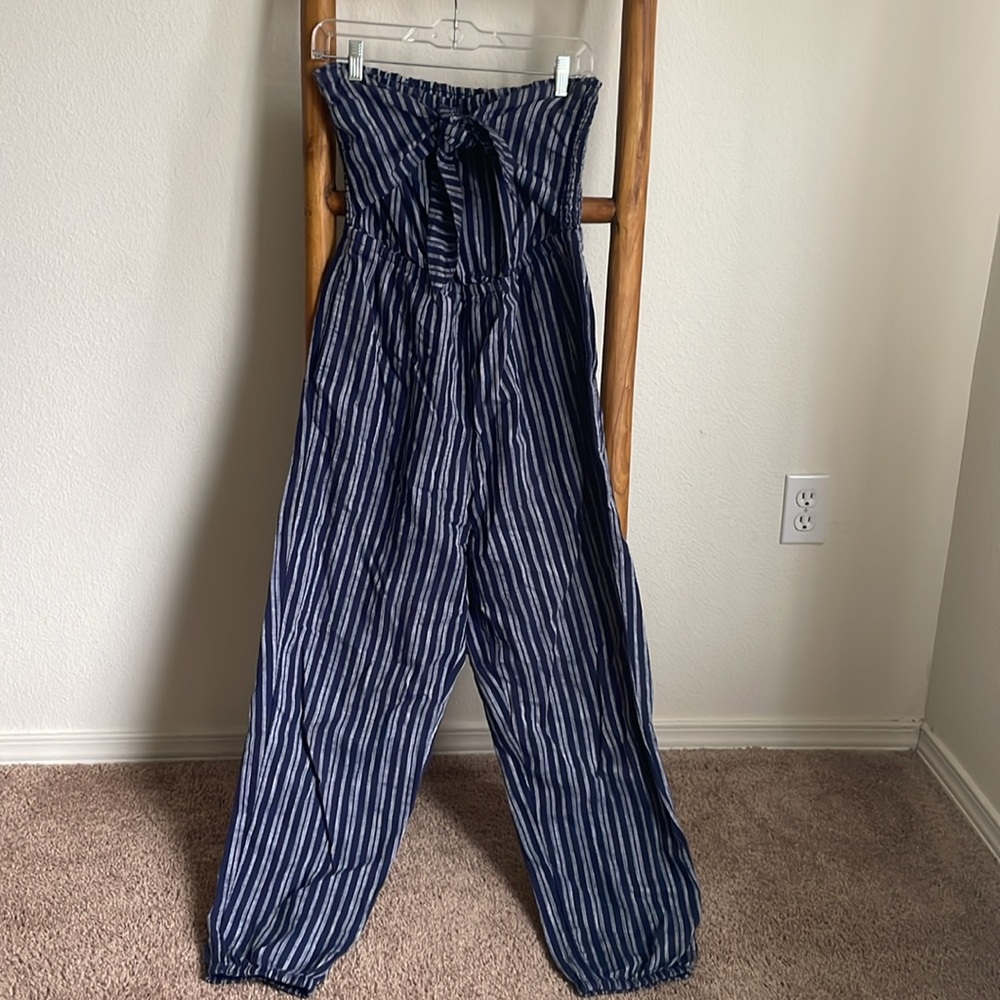 Aerie Strapless Jumpsuit